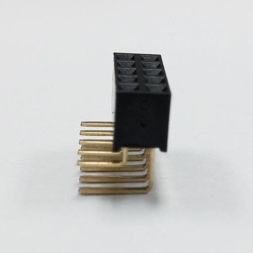 2.54mm H=5.7mm Dual Row ,Right Angle,Female Header