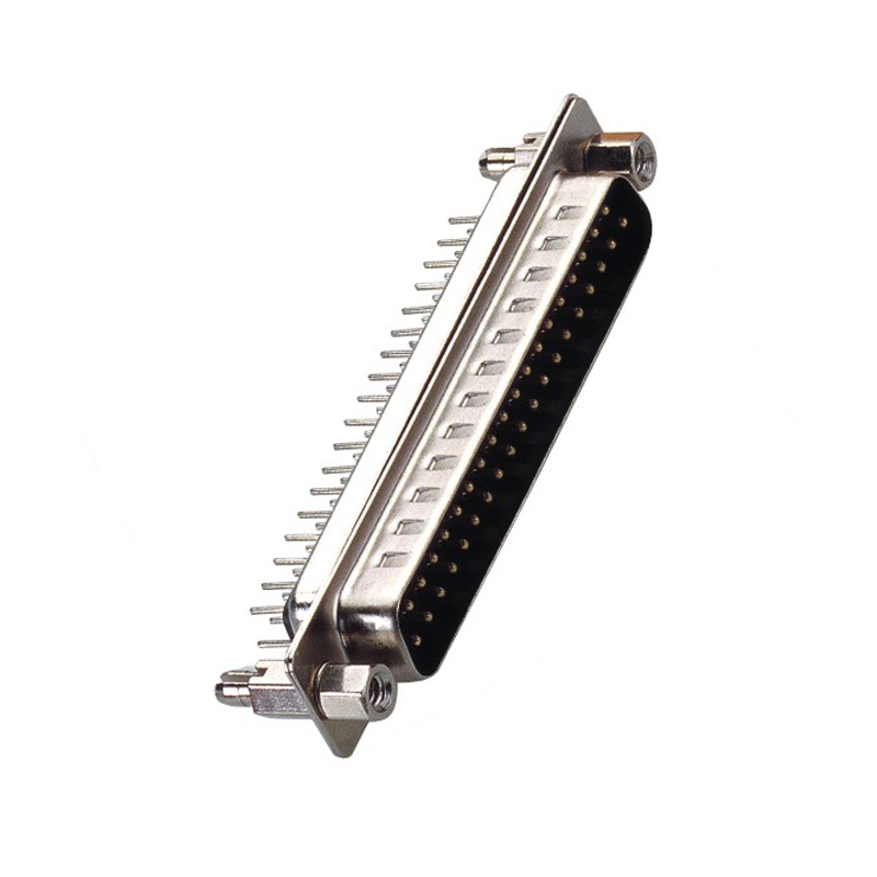 DB 二排180°插板型 37P D-SUB