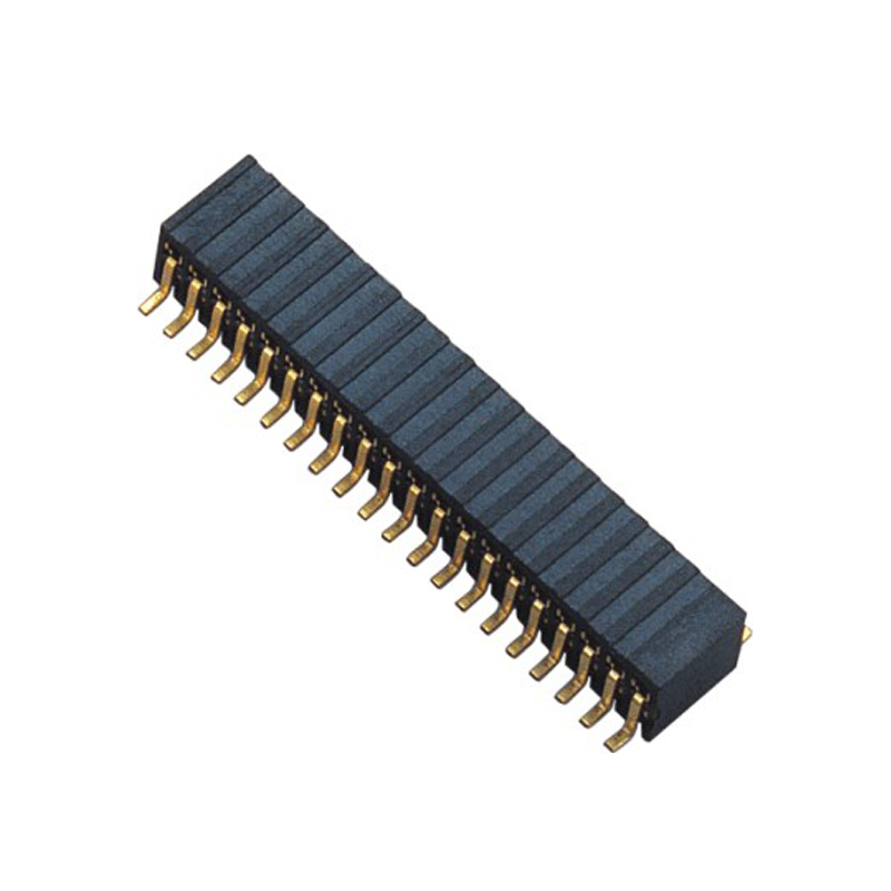 1.27MM H=3.5MM 双排 180° SMT 排母 厂家