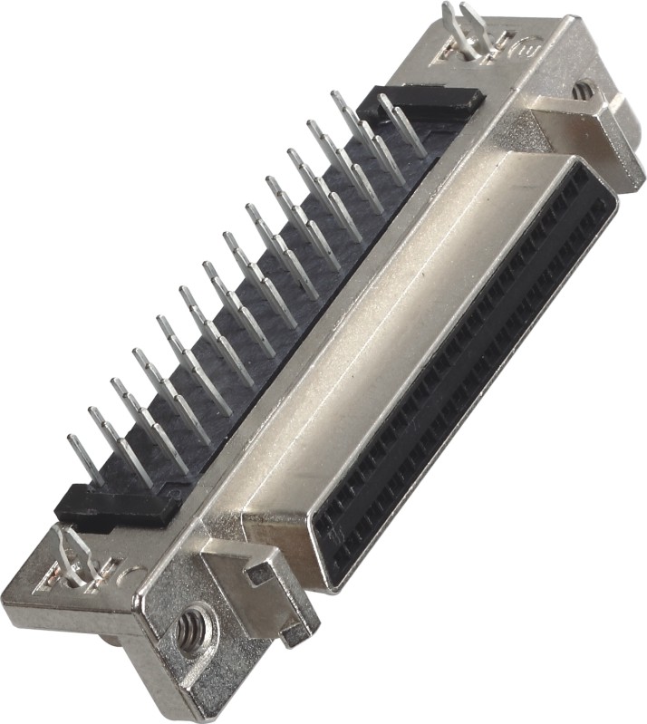 1.27MM 间距 50P SCSI IO类接口连接器生产商