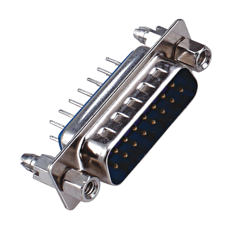 DB 二排180°插板型 15P D-SUB