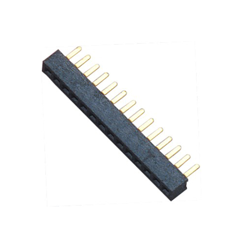 UL认证 1.27MM  单排 180°DIP  排母 厂家