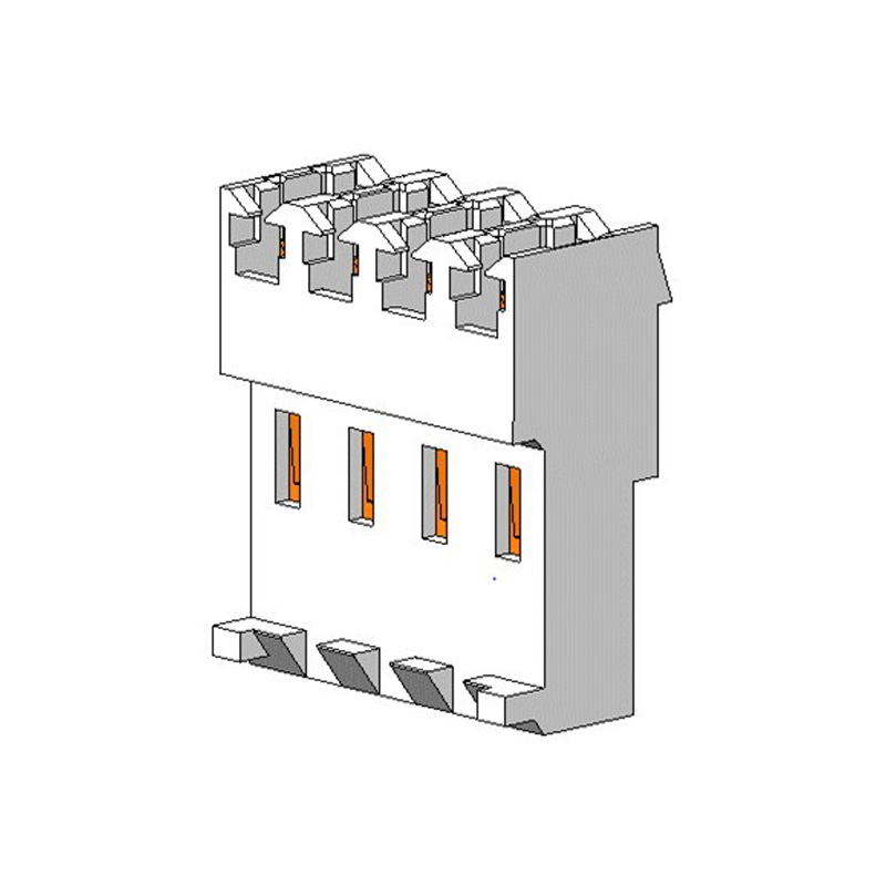 3.96间距 wafer IDC型 压线型 单边出线带防呆