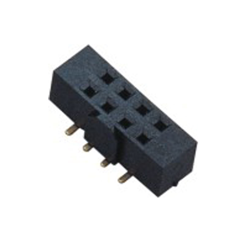 2.0MM 间距 H=4.0MM  2*4P  双排 排母 连接器