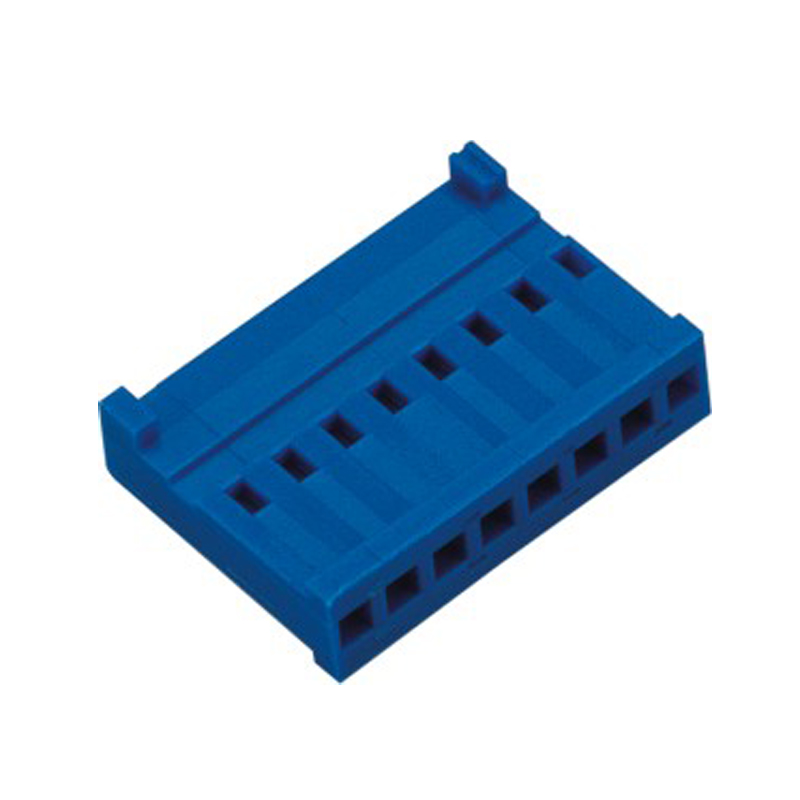 2.54MM 单排 蓝色 配线型Housing