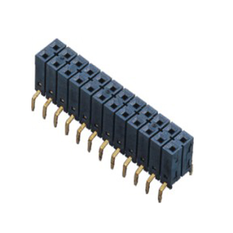 2.54MM  H=8.5MM  双排 蜈蚣脚 排母